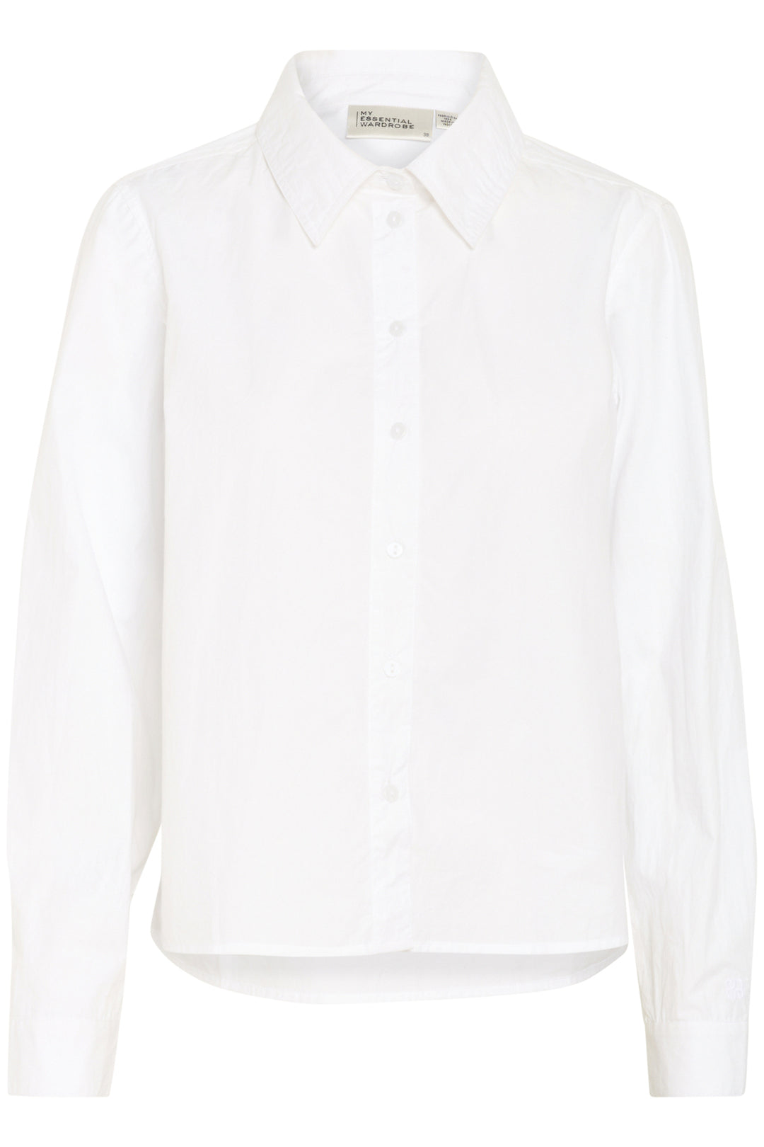 The shirt bright white