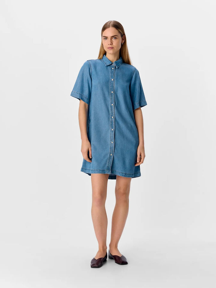FRAME 2/4 RE DENIM DRESS NOOS