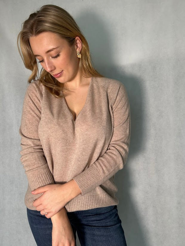 Lukka V-neck Cashmere