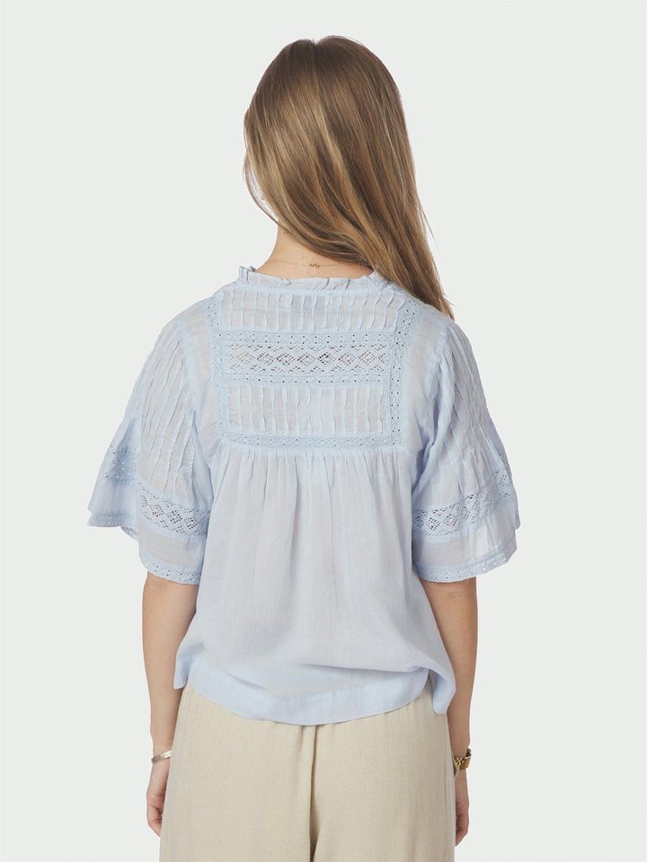 Siama S Voile Blouse light blue