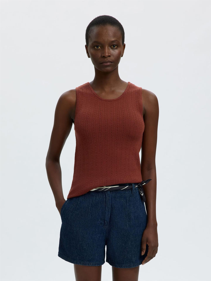 Helle Pointel Knit Top