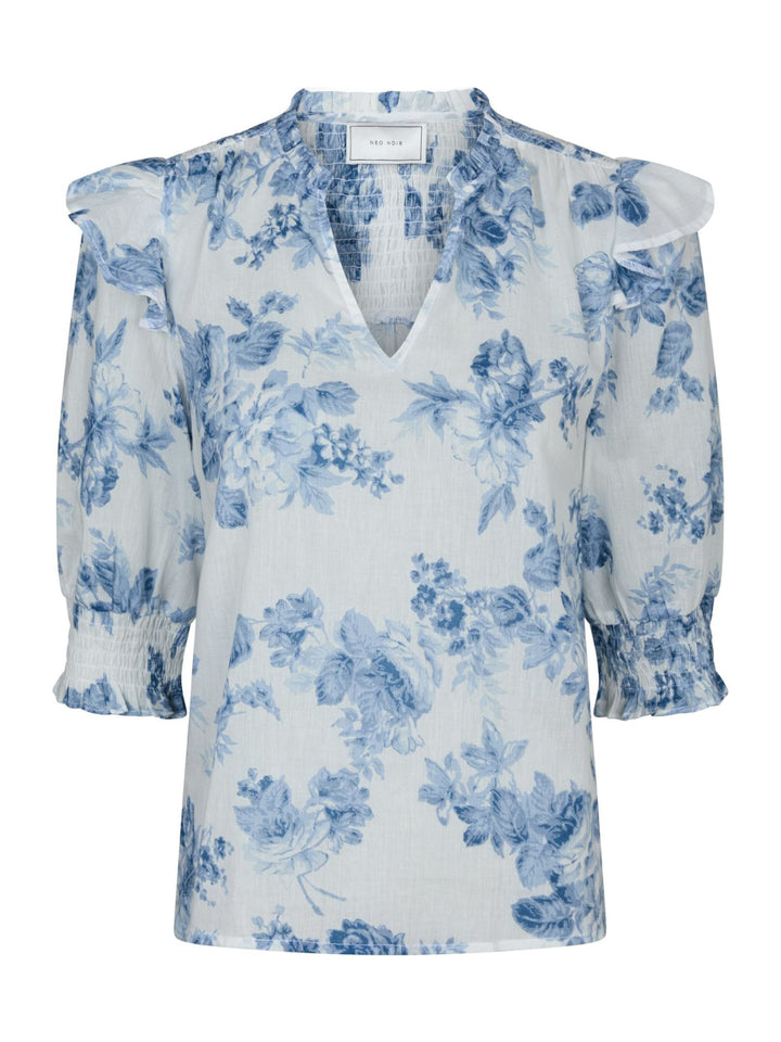 Davina Flower Flow Blouse