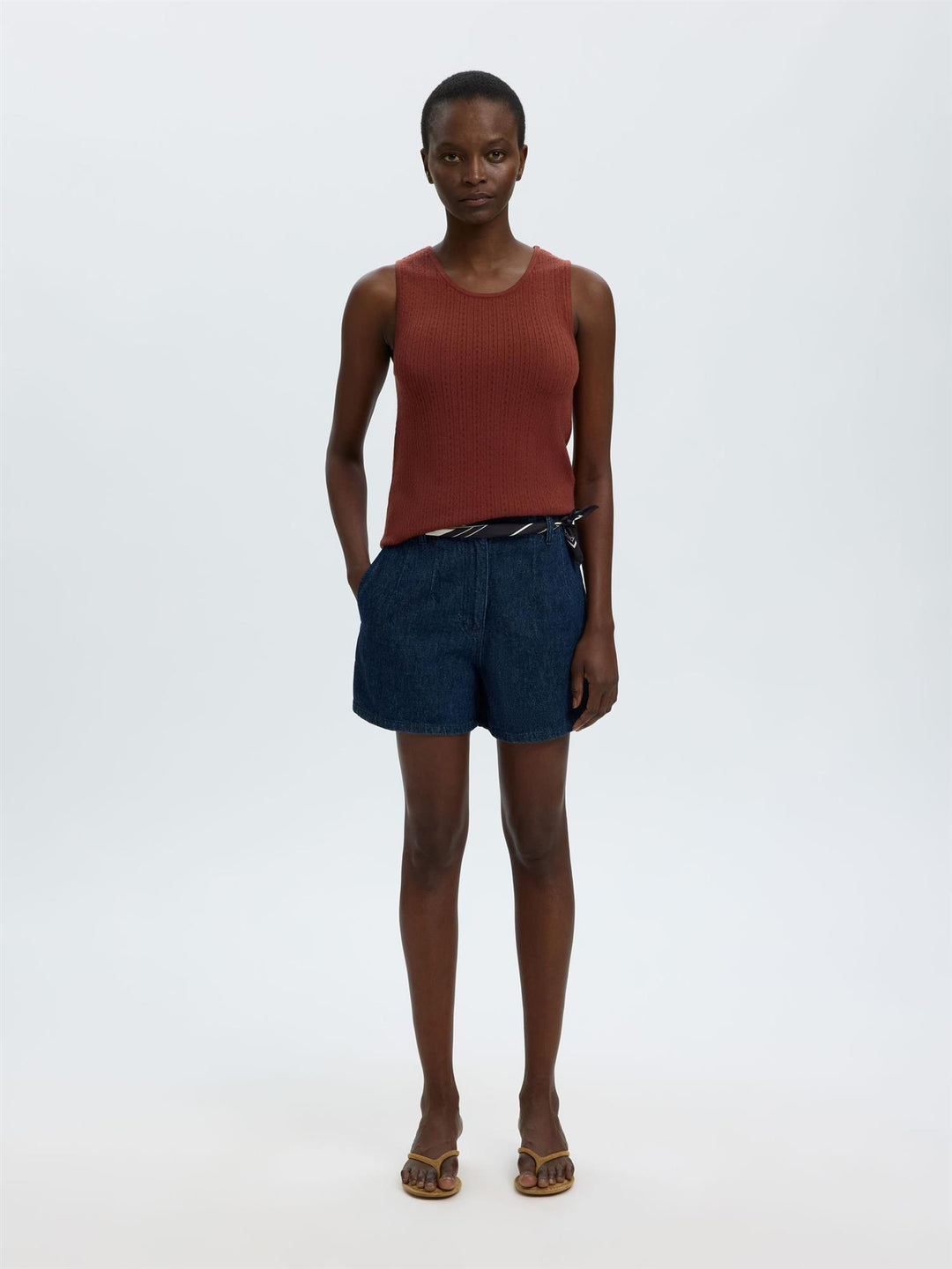 Helle Pointel Knit Top