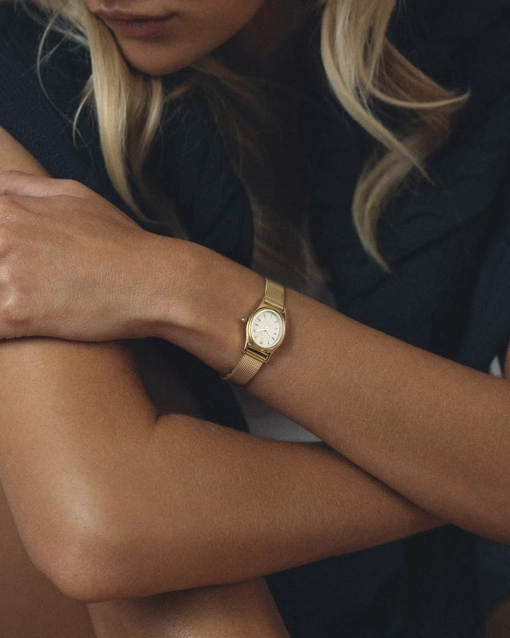 Retro Mesh Gold