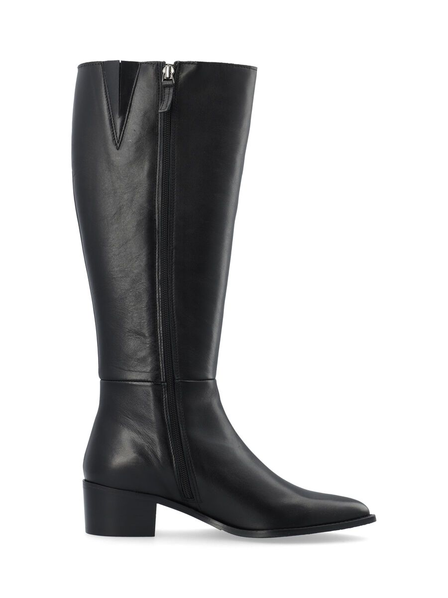 Biacarol knee high boot crust black