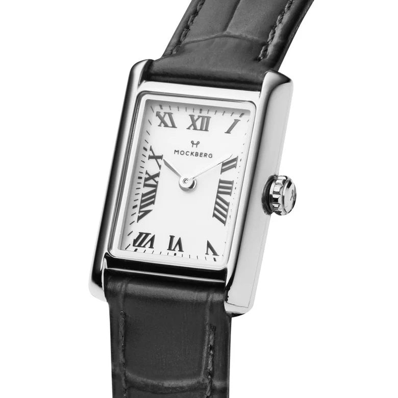 Timeless Black Leather 19x28 mm
