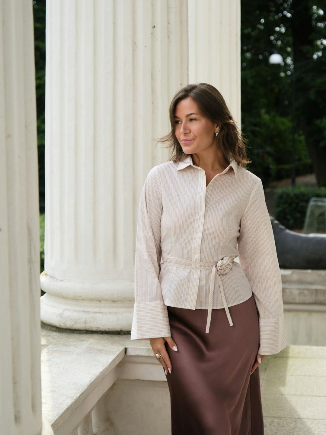 Clarida Rose Stripe shirt