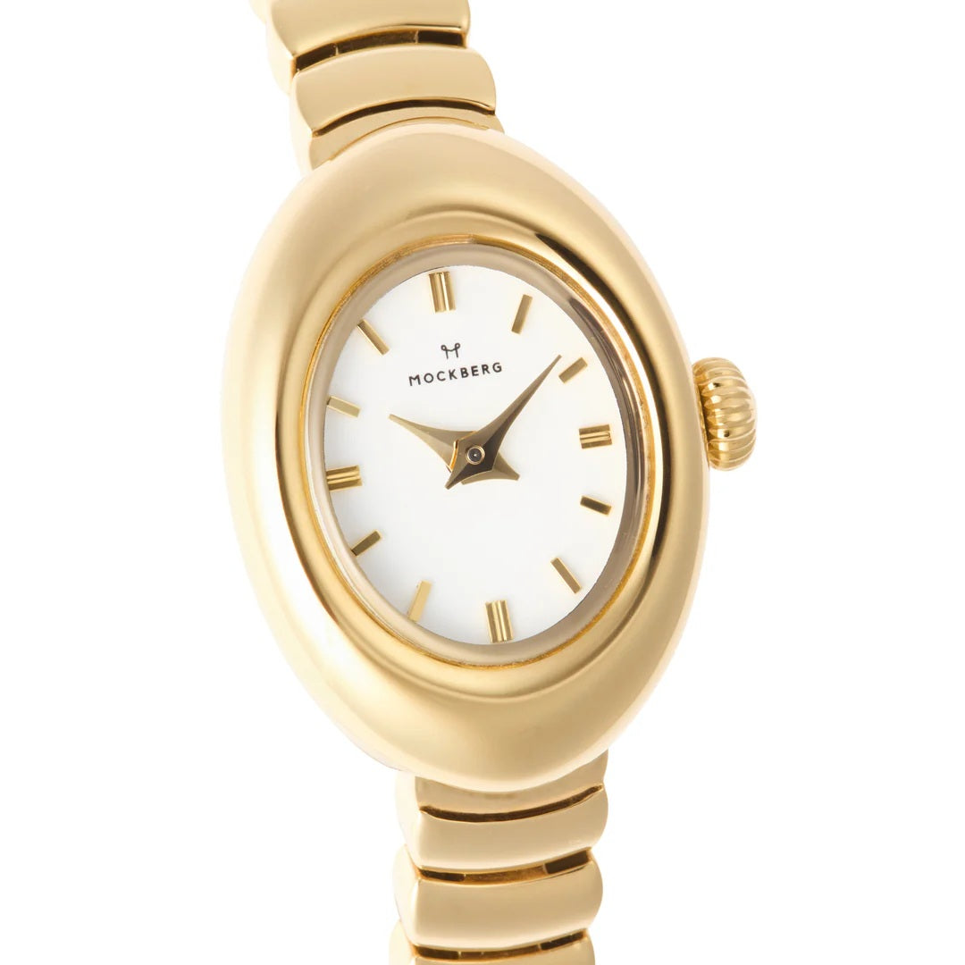 Belle Oval Petite Gold 18x26