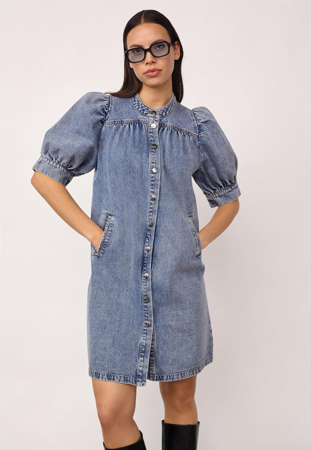 Denice denim dress