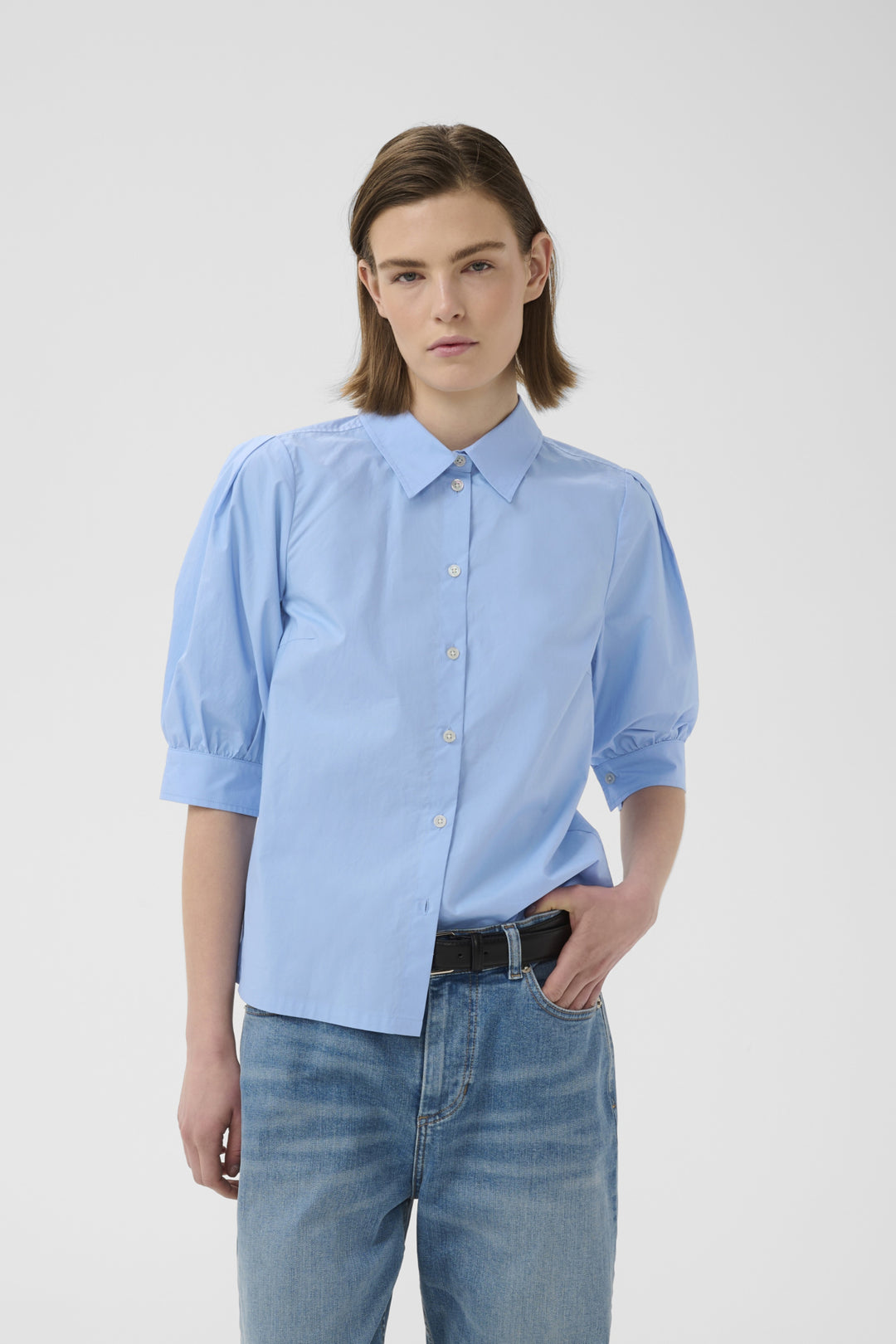 Gloria Skjorte, bel air blue