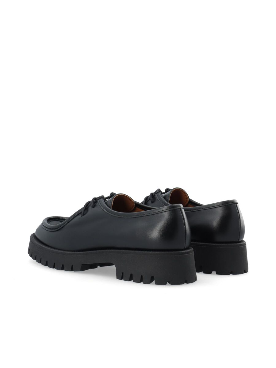 Bialeo moc toe shoe smooth leather black