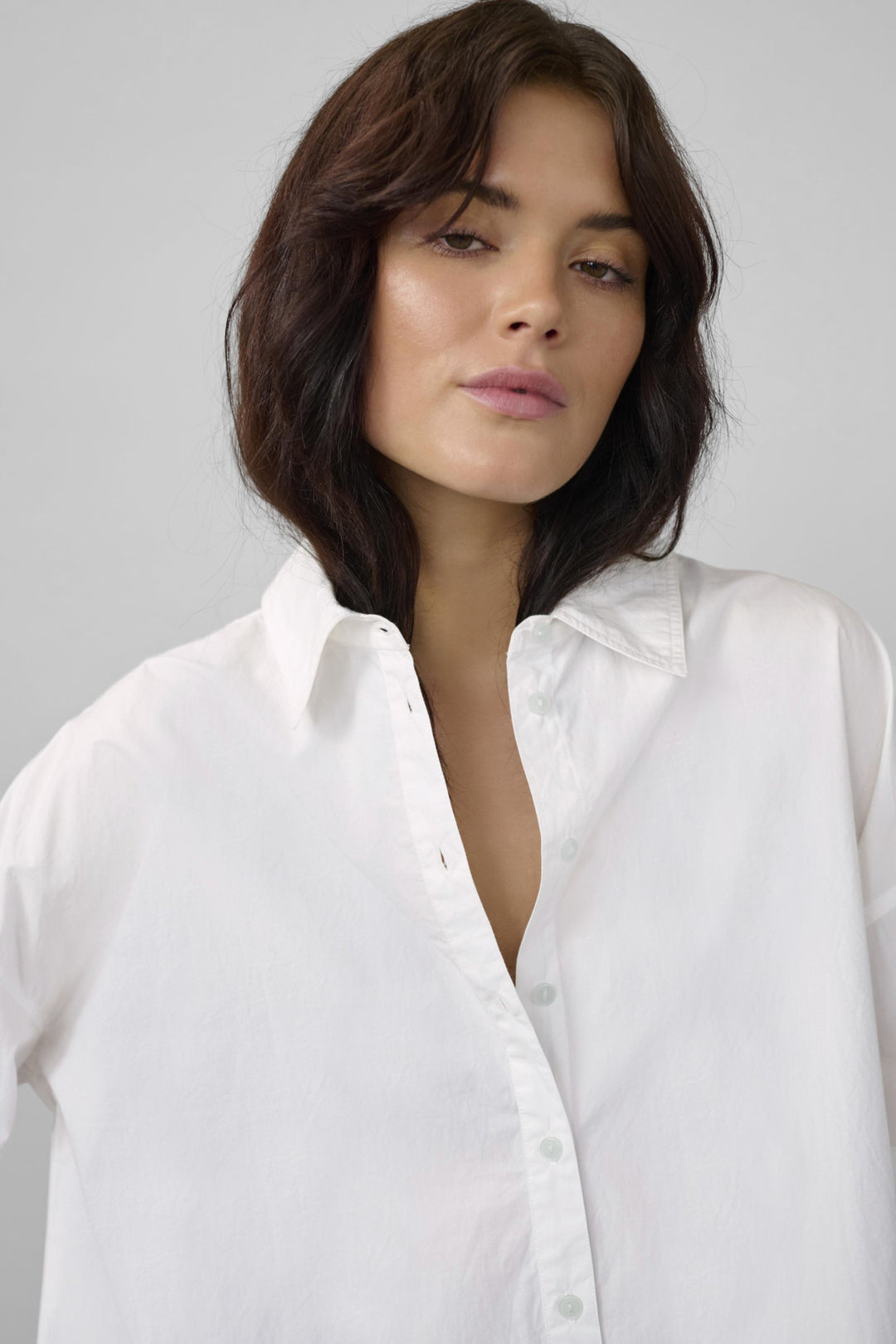 the boxy shirt bright white