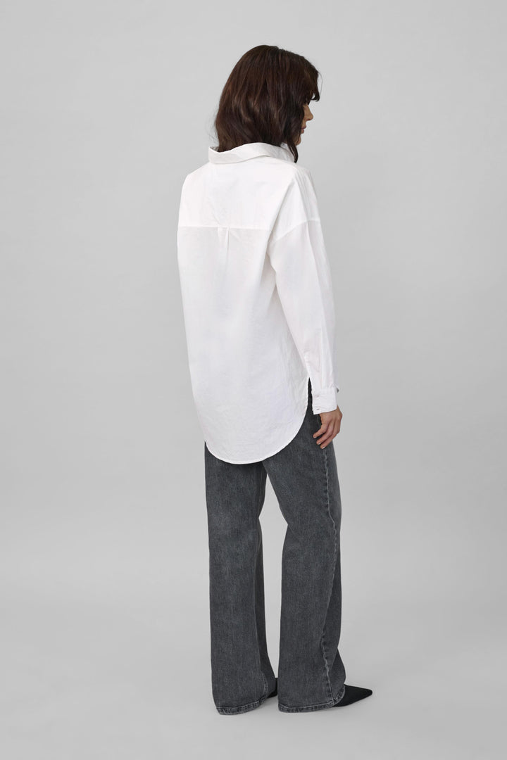 the boxy shirt bright white