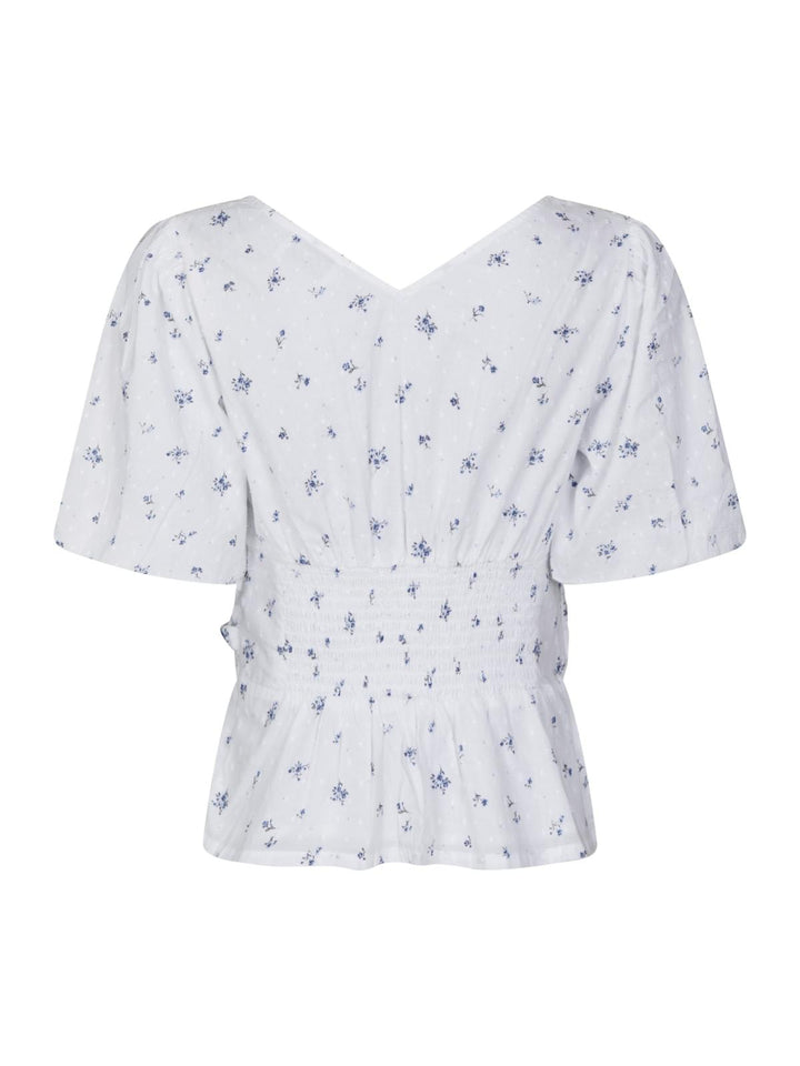 Sapura Flower Dobby Blouse