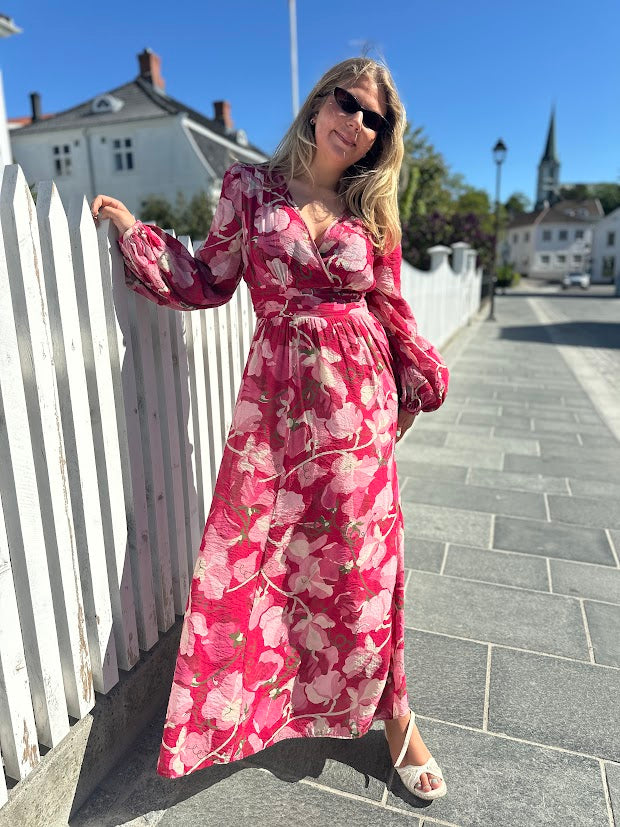 Viscose V- Neck Dress