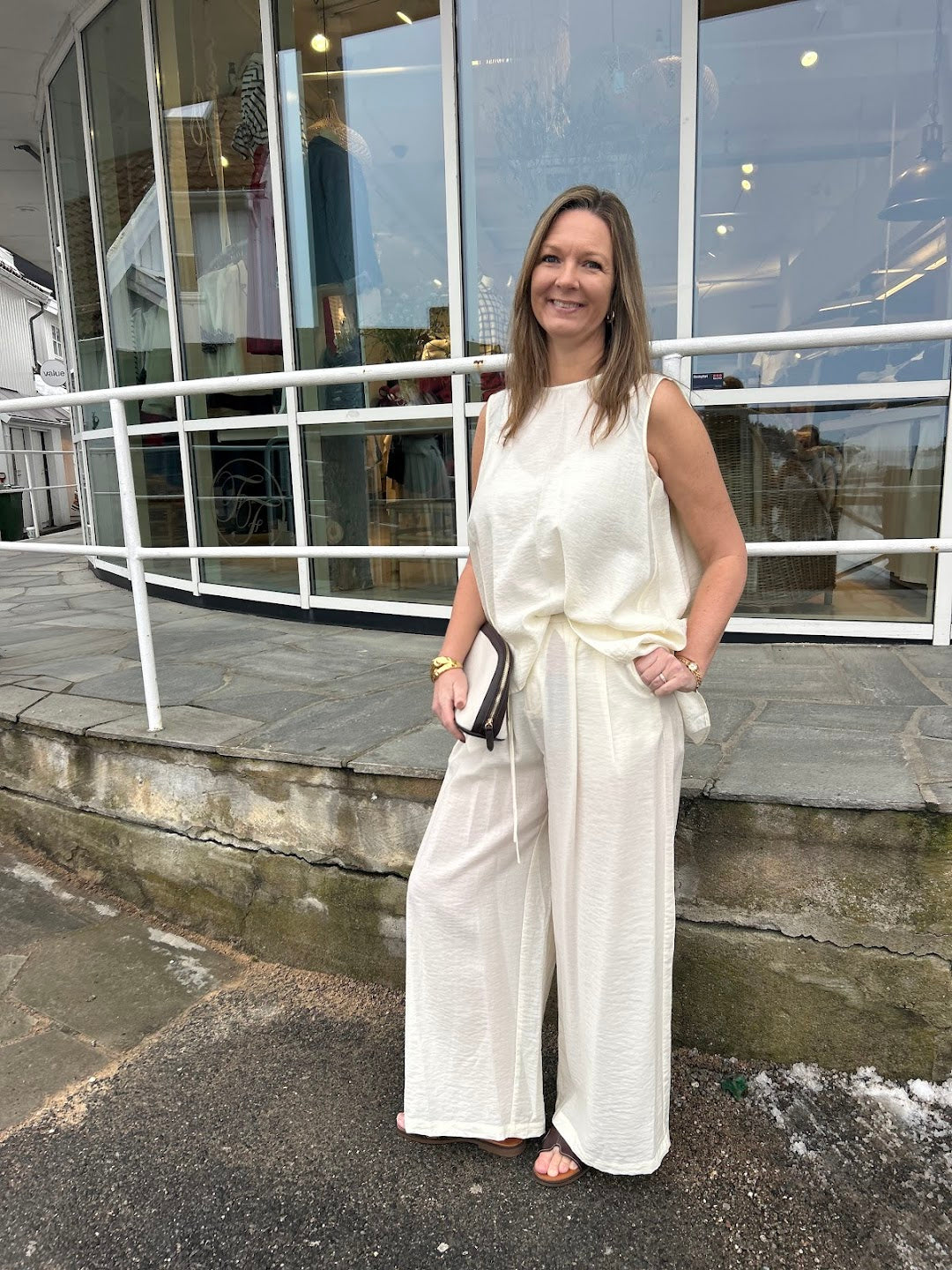 Pantaloni wide summer