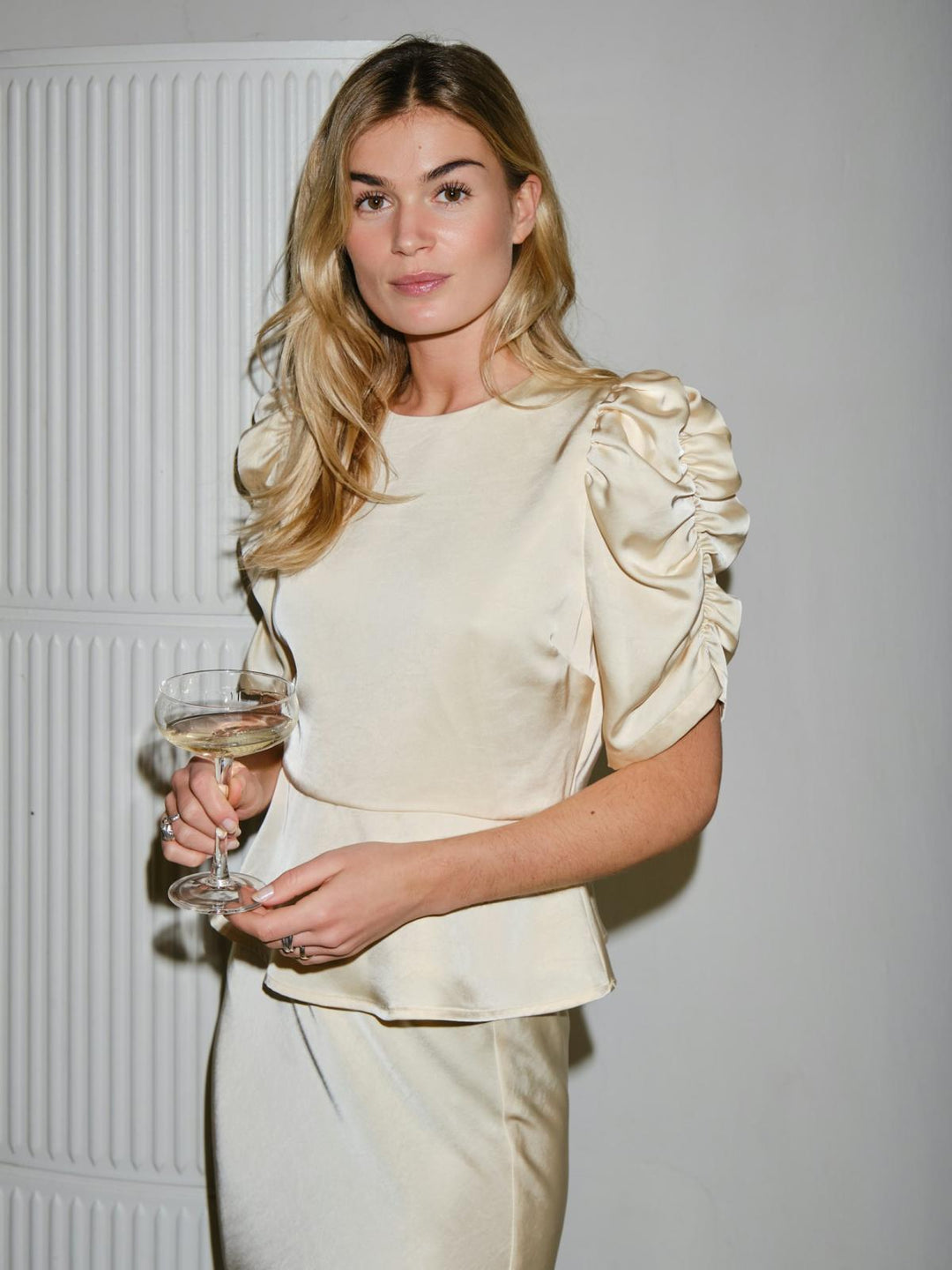 Benua Heavy Sateen Blouse