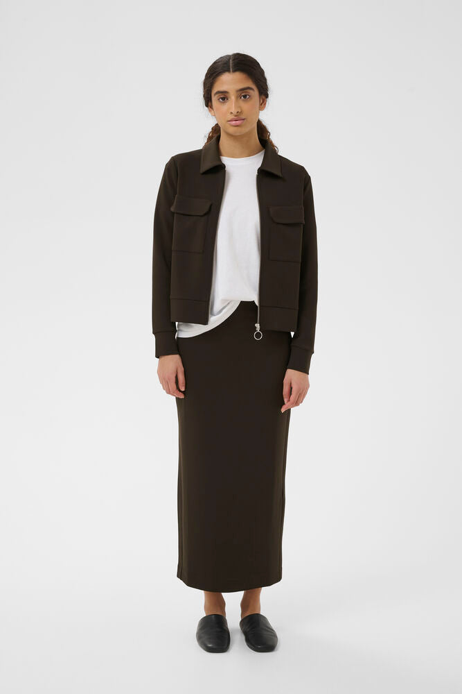 beca cardigan chocolate brown