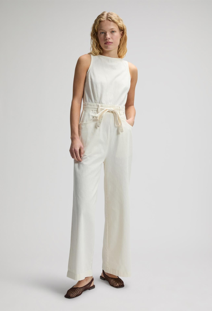 Loose Boatneck Jumpsuit