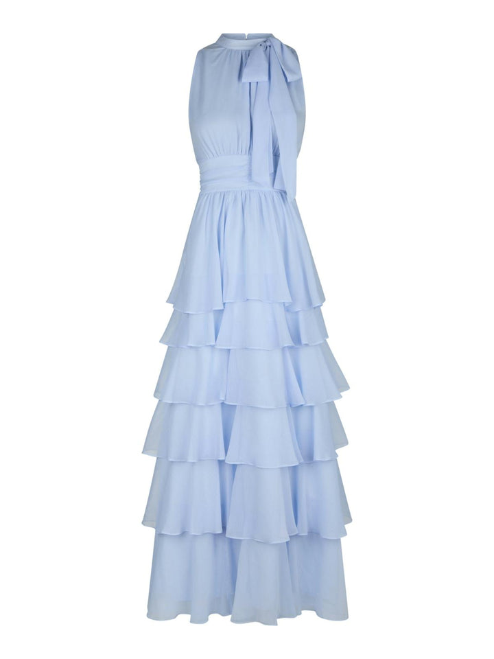Marli Solid Chiffon Dress