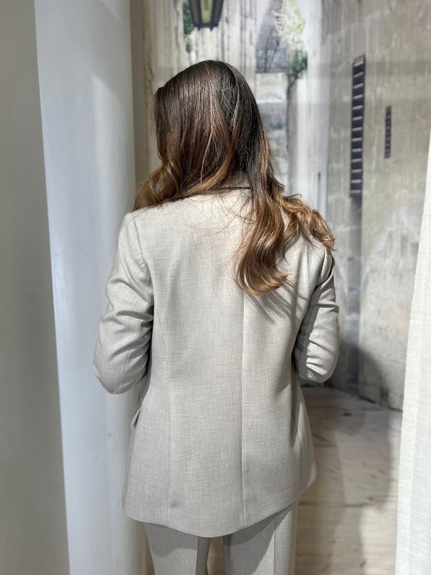 RITA LS RELAXED BLAZER MEL