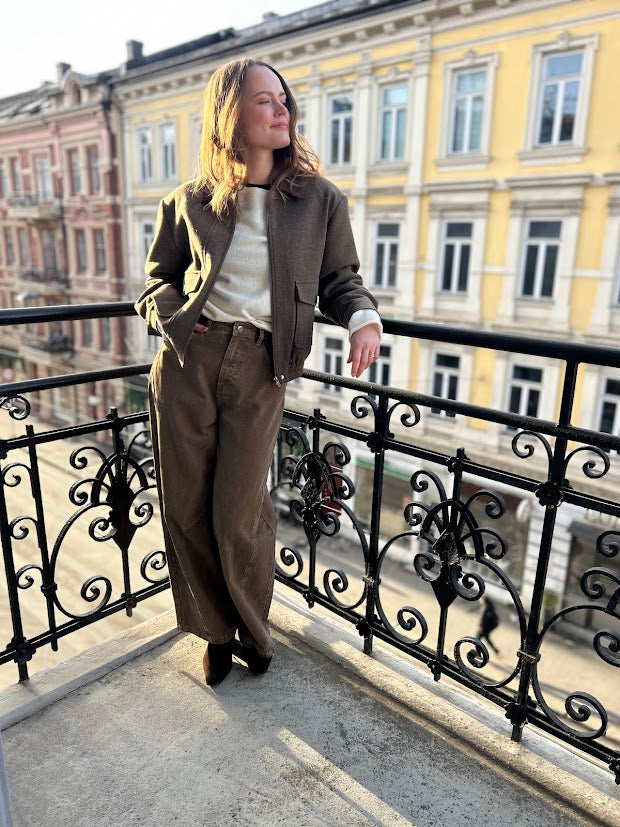 Pantalone pant marrone