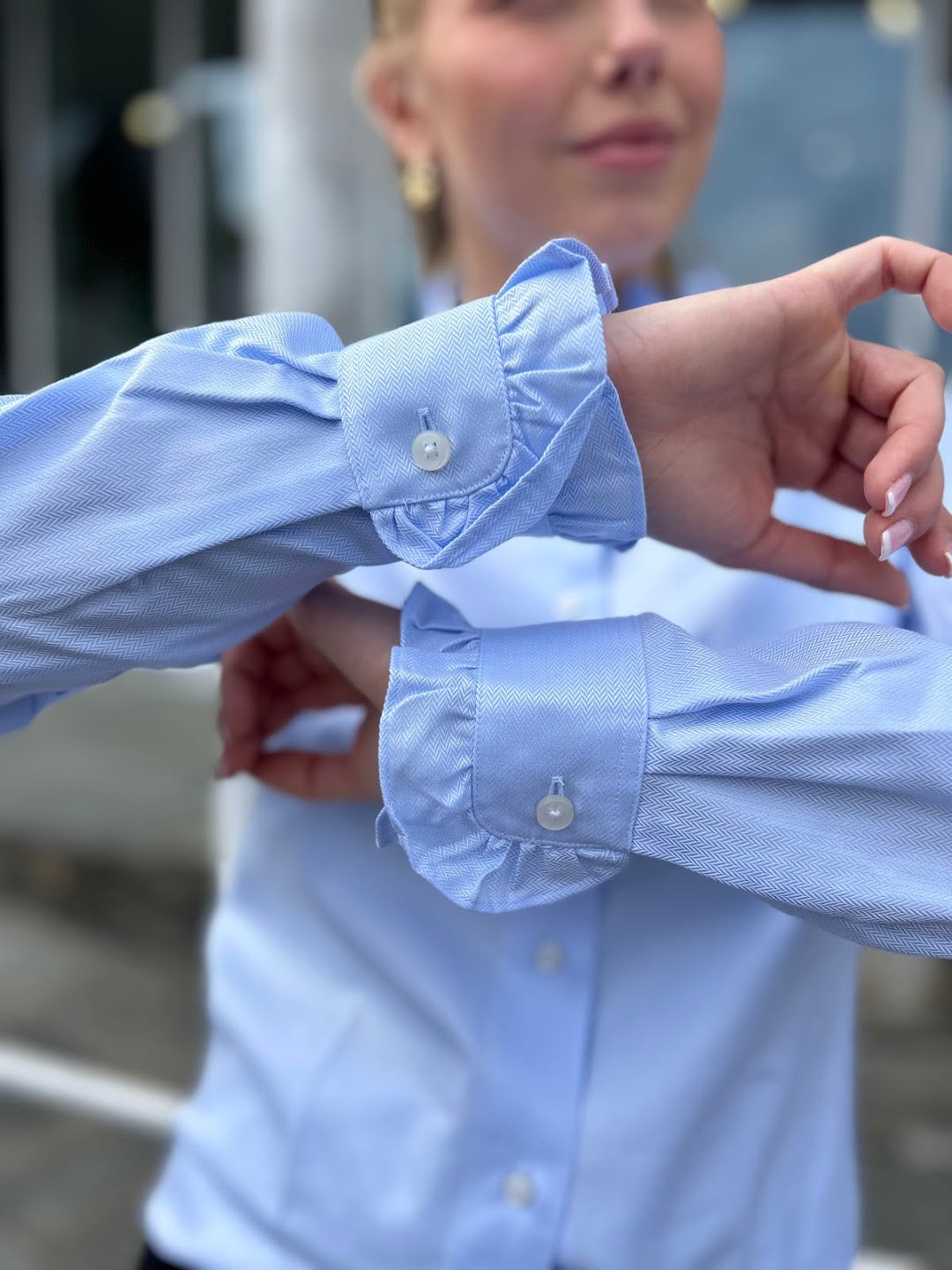Juliette shirt, skyblue