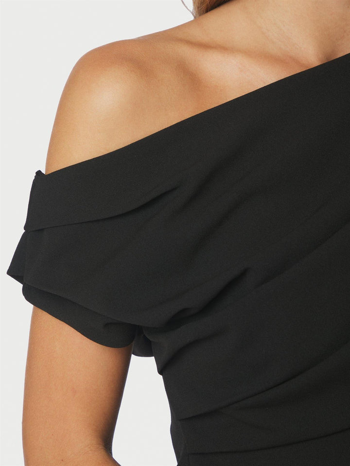 Mabelle drapy top black