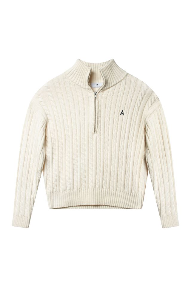 Madelyn Cable Half-zip