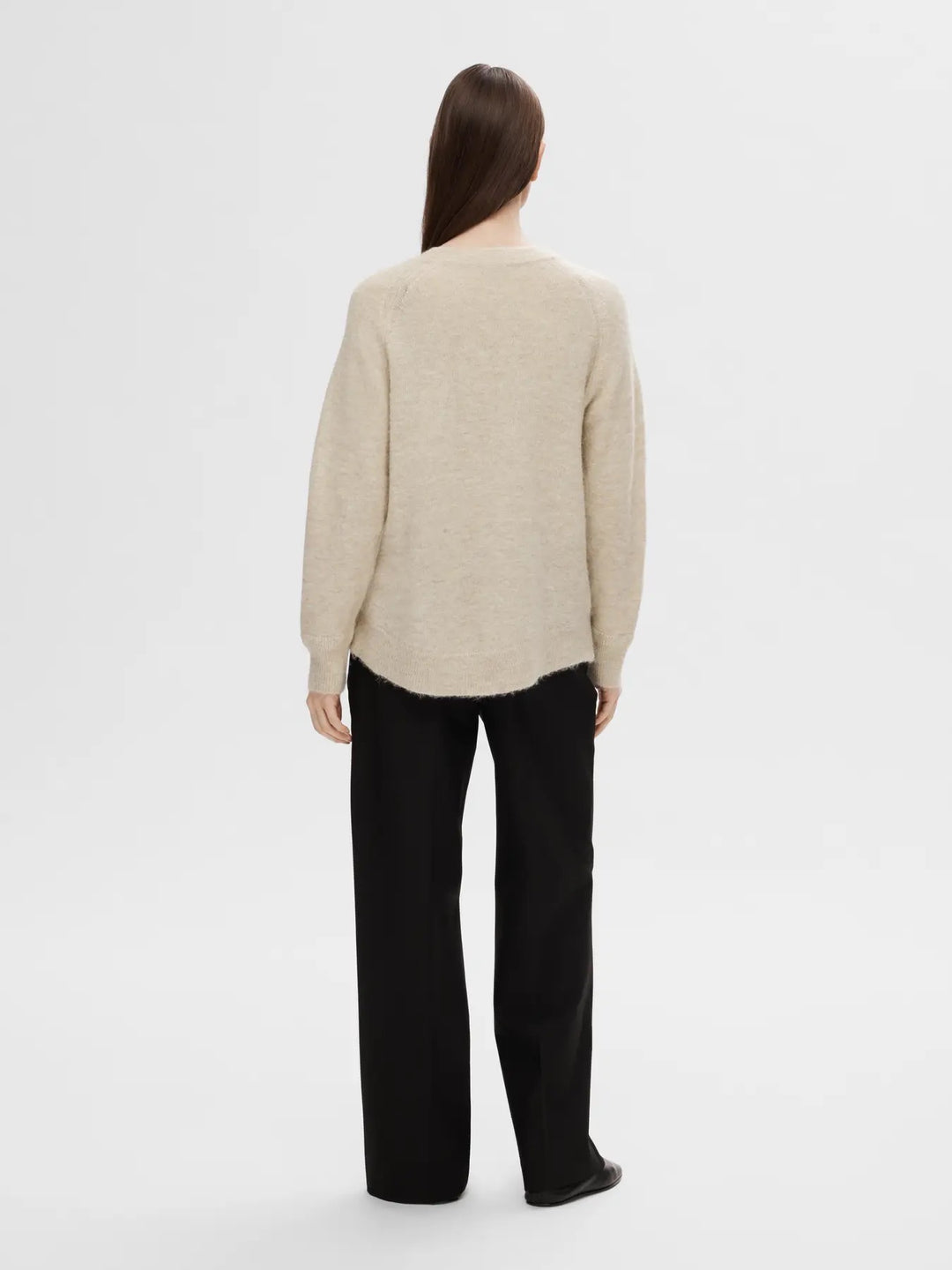 SLFLULU LS KNIT O-NECK