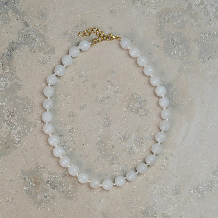 Halskjede Zoe White