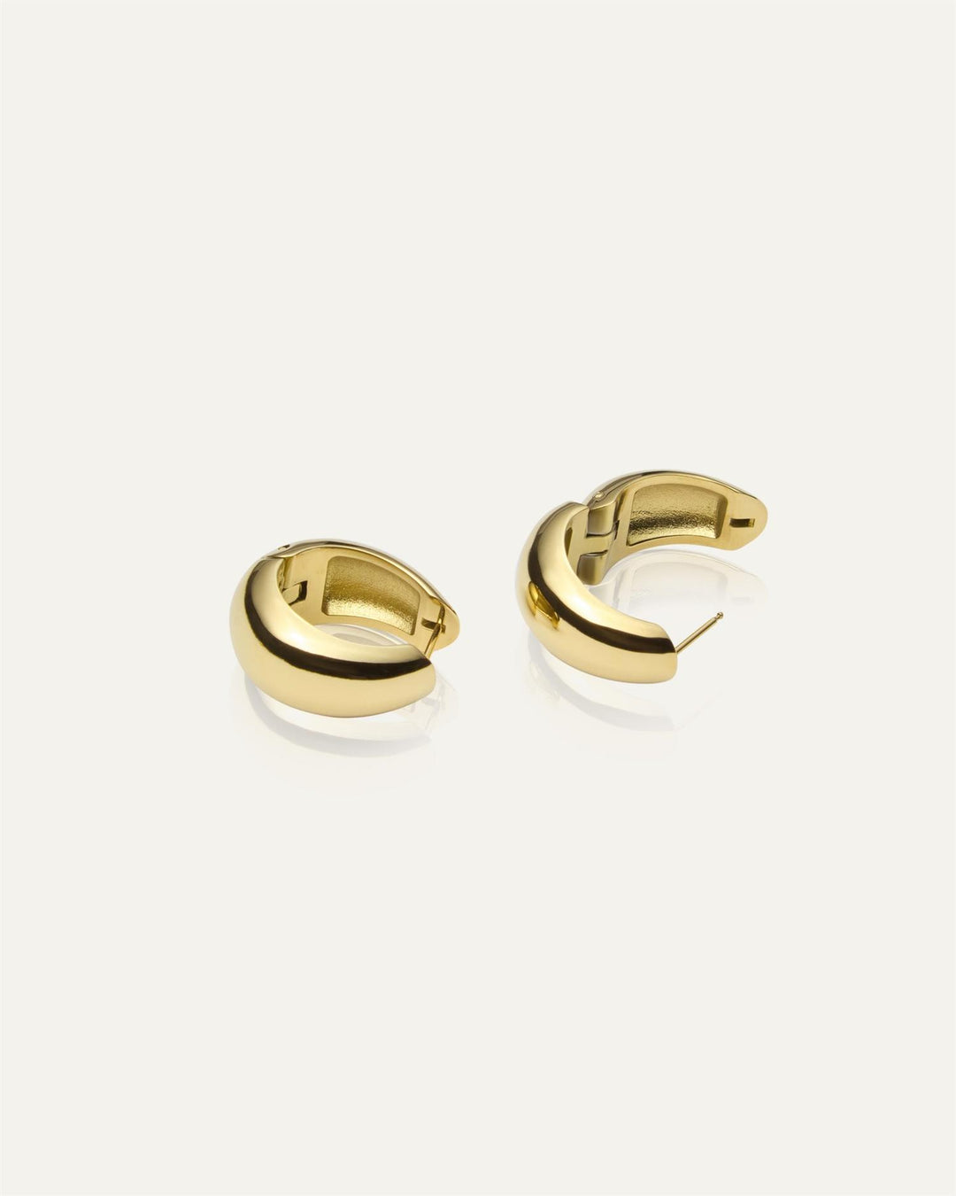 Aura bold hoops