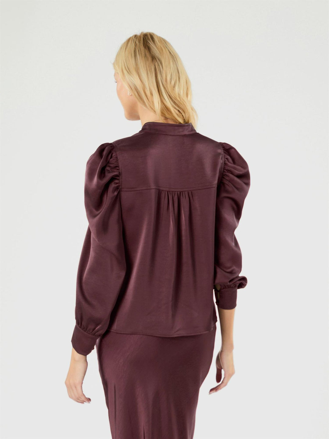 Rosslyn Heavy Sateen Bluse