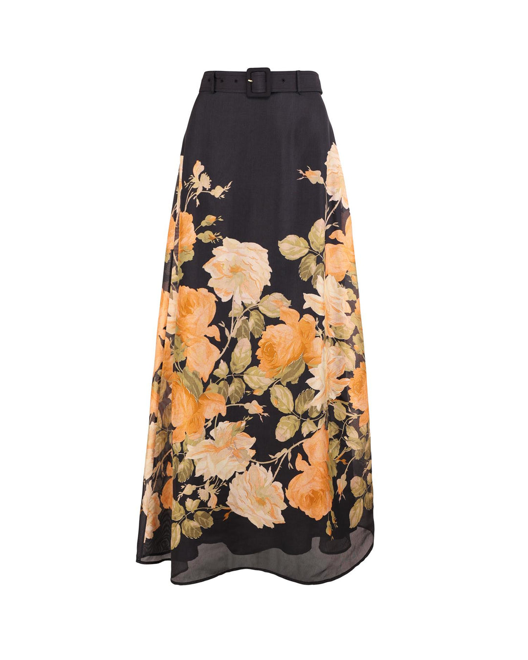 Organza skirt midnight field