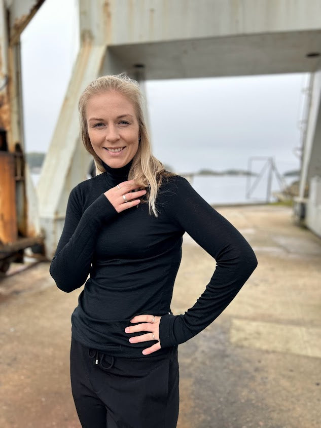 Fang høyhalset ullgenser