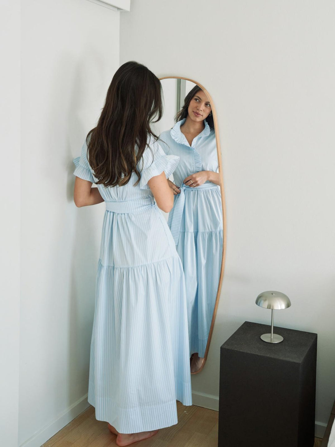 Nellie Soft Stripe Dress