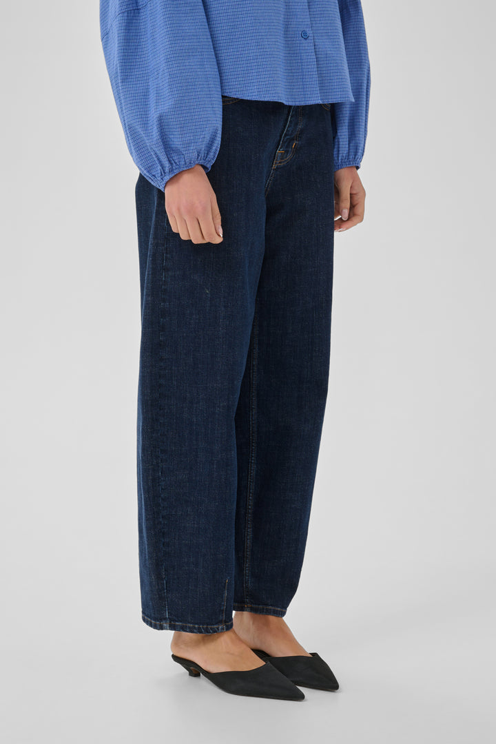 Lucy high barrel dark blue