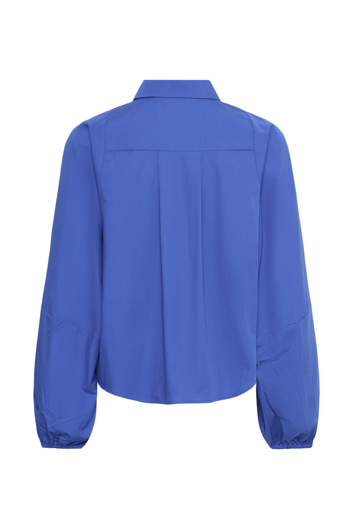 Sunna balloonsleeve shirt  blue