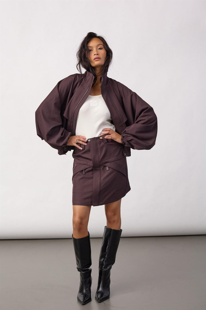 Luna jacket bison