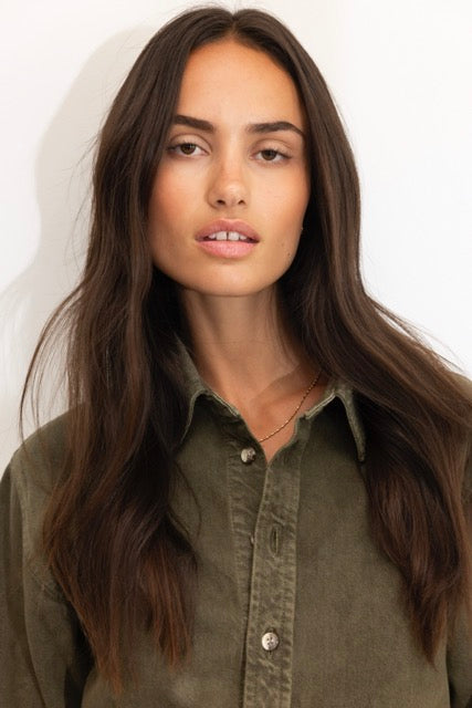francis shirt green