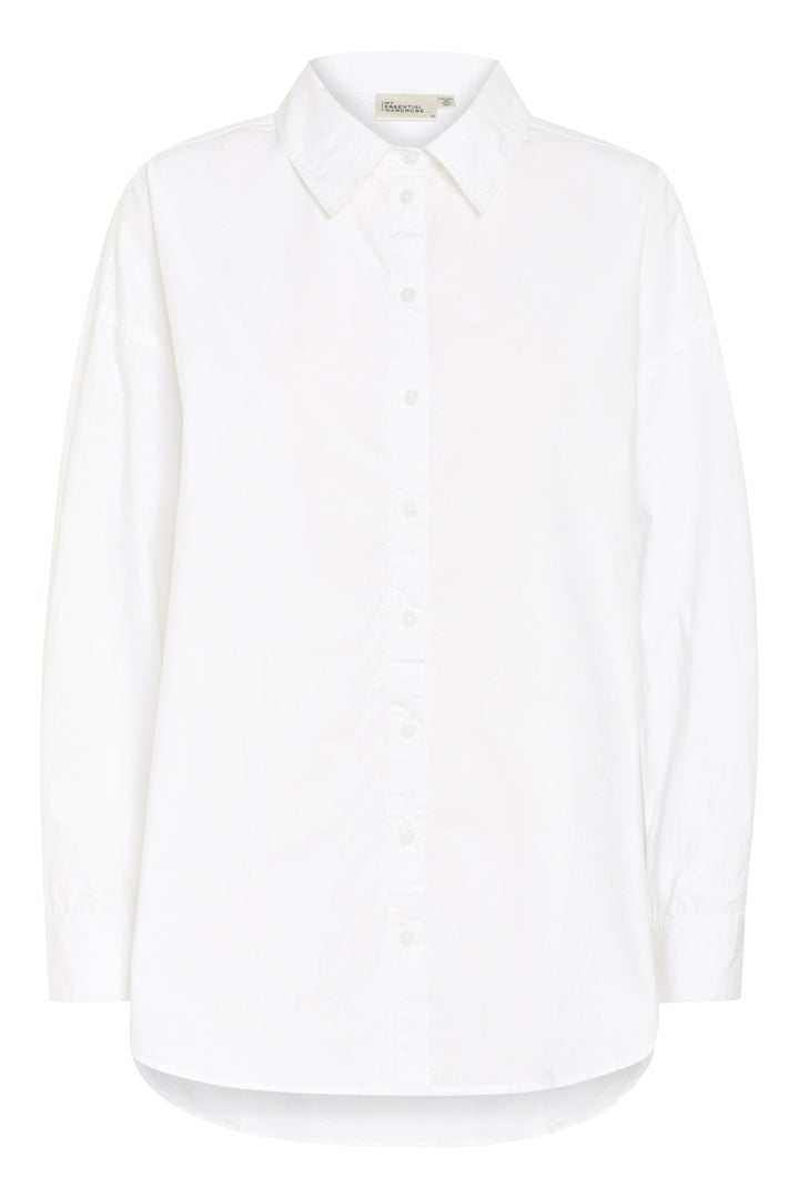 the boxy shirt bright white