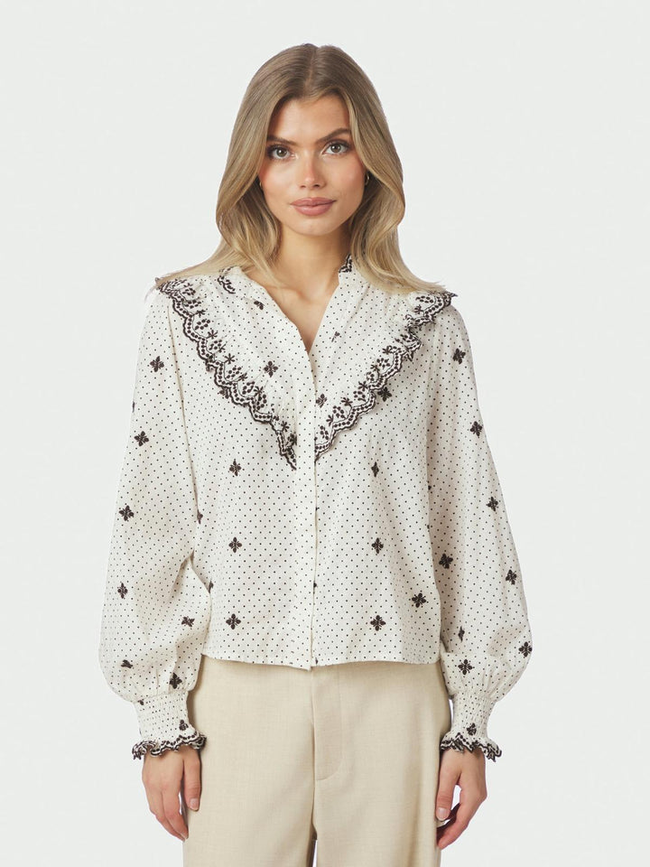 Degas Dot Blouse