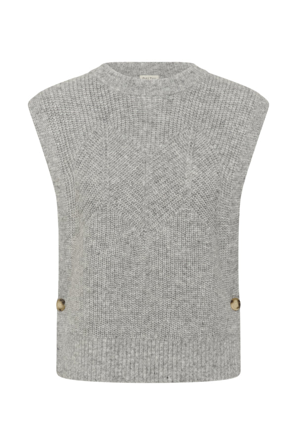charlye waistcoat medium grey