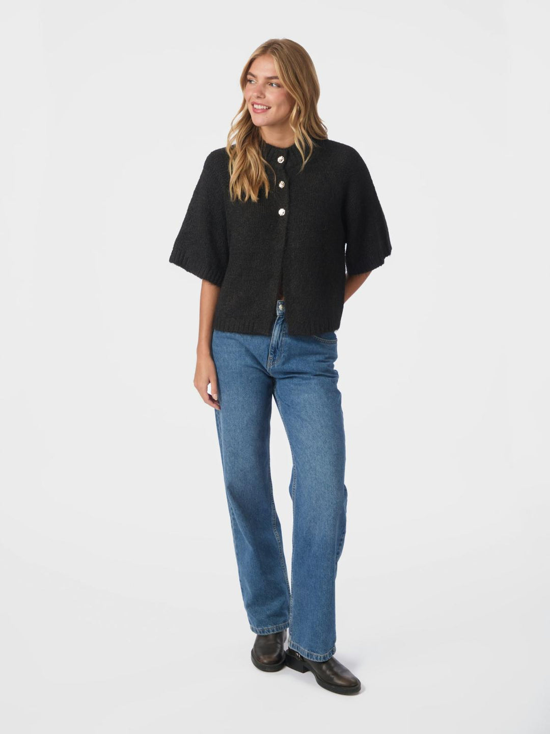 Benuta Fluffy Knit Cardigan