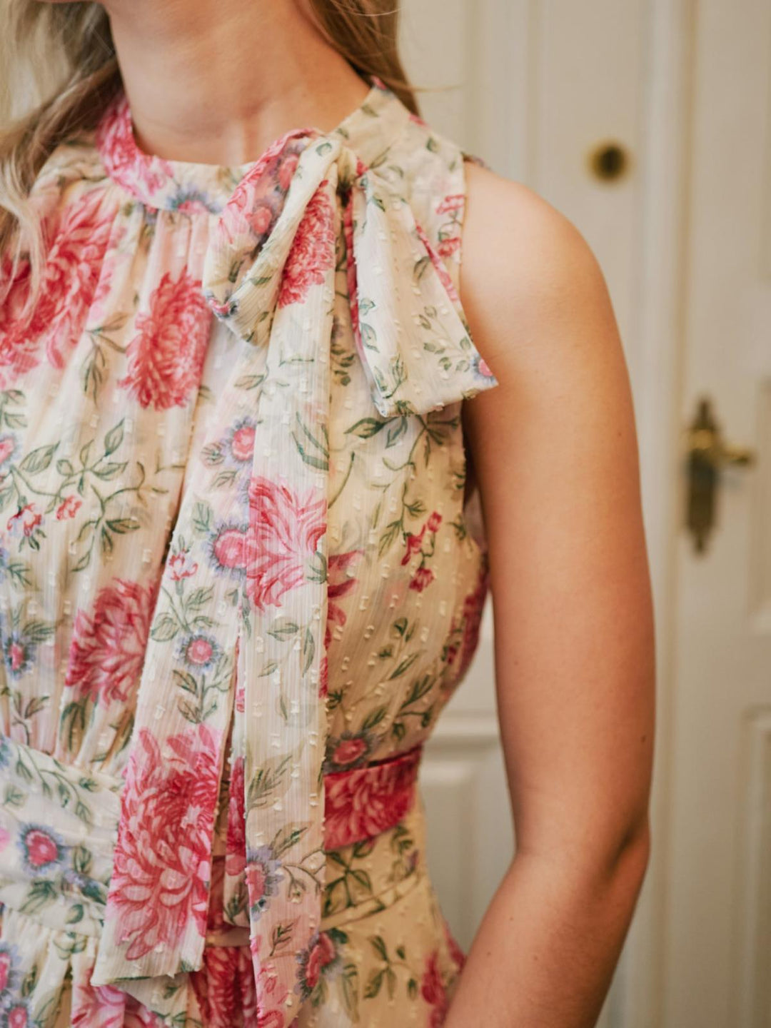 Marli Big Flower Dresss