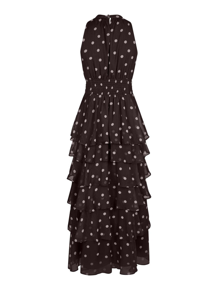 Marli Big Dot Dress Brown
