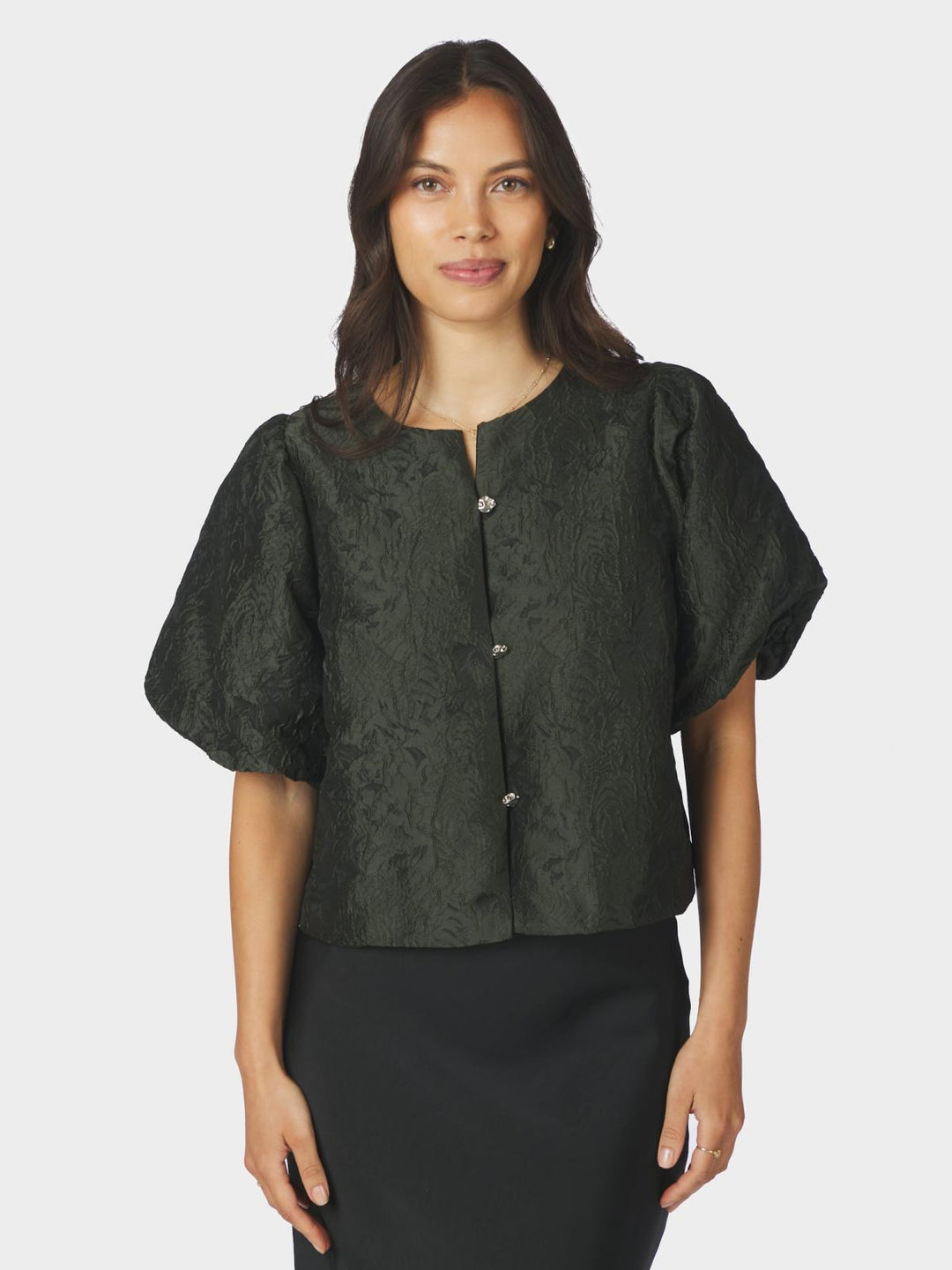 Aisa Brocade Blouse