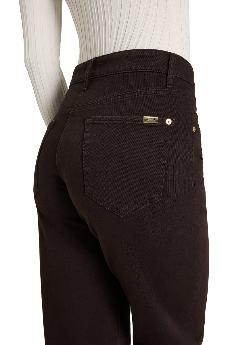 Piper long black denim