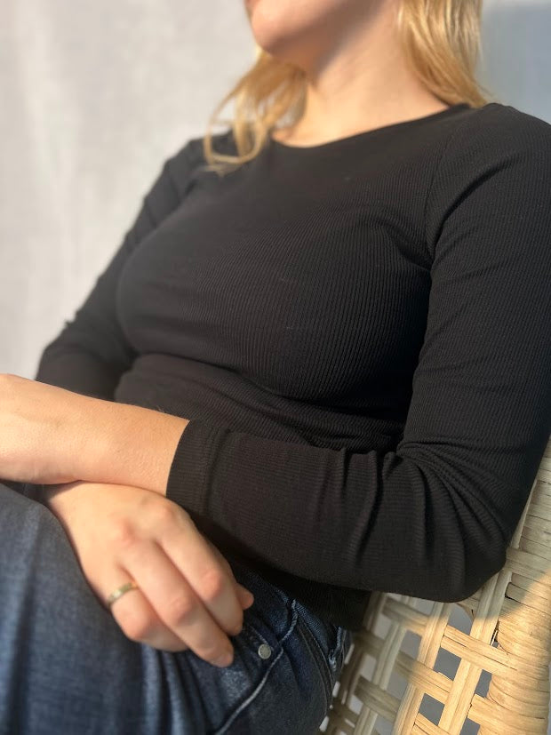 Petronella Rib Boatneck