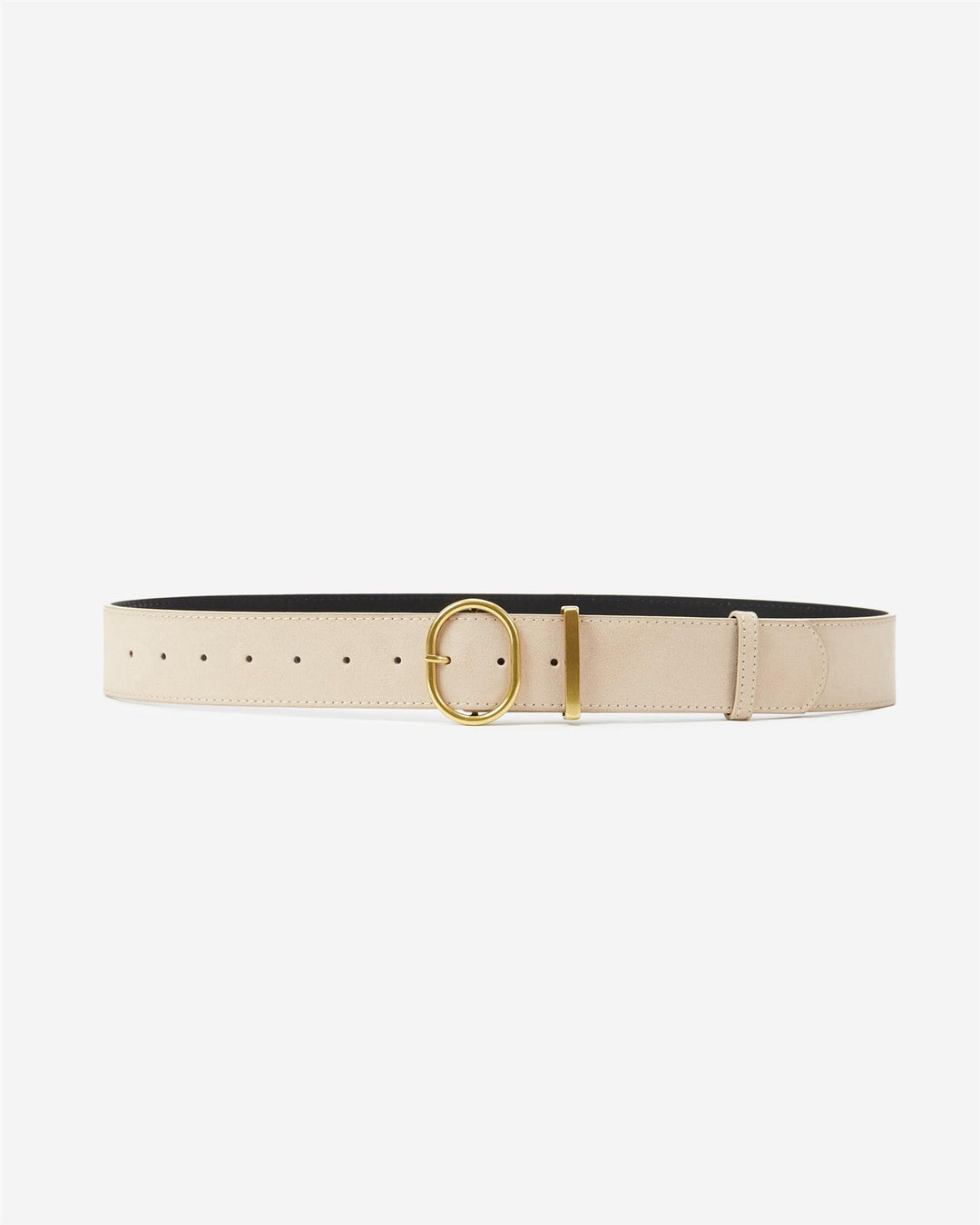 Swinton suede-effect belt sable